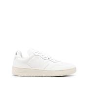 Witte Leren V-90 Manden Veja , White , Dames