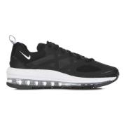 Genome Lage Sneaker Zwart/Wit/Antraciet Nike , Black , Heren