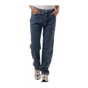 Mid Blue Enbrenda Mom Jeans Envii , Blue , Dames