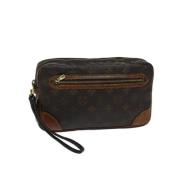 Pre-owned Canvas louis-vuitton-bags Louis Vuitton Vintage , Brown , Da...