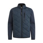 Interlock Zip Jacket Cast Iron , Blue , Heren