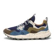 Suede and technical fabric sneakers Yamano 3 MAN Flower Mountain , Mul...