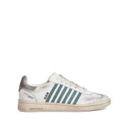 Sneakers met verweerde afwerking Dsquared2 , White , Heren