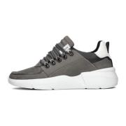 Grijze Romeinse Sneakers voor Heren Nubikk , Gray , Heren