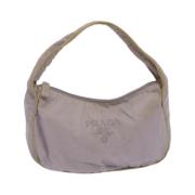 Pre-owned Nylon handbags Prada Vintage , Purple , Dames