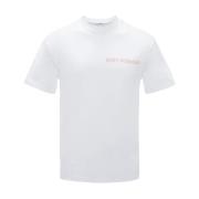 Grafische Print T-shirt JW Anderson , White , Heren