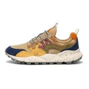 Suede and technical fabric sneakers Yamano 3 MAN Flower Mountain , Mul...