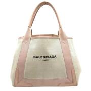 Pre-owned Canvas handbags Balenciaga Vintage , Pink , Dames