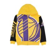 Lakers Hoodie Met Rits Nike , Multicolor , Heren