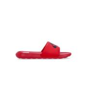 Comfort Slide Slippers Rood/Zwart Nike , Red , Heren