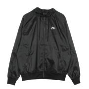 Sportswear Windrunner Hooded Jacket Zwart/Wit Nike , Black , Dames