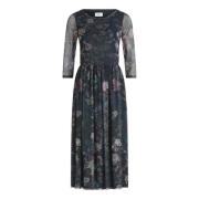 Bloemen Maxi Jurk vera mont , Multicolor , Dames