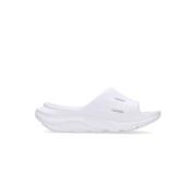 Recovery Slide 3 Slippers Wit Hoka One One , White , Heren