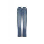 Veelzijdige Straight Low-rise Jeans Fabienne Chapot , Blue , Dames