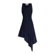 Geplooide jurk Lanvin , Blue , Dames