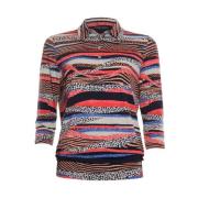 Blouson Polo Multicolor East Coast Print Roberto sarto , Multicolor , ...