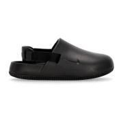 Calm Mule Zwart Schuim Sabot Nike , Black , Dames