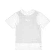 Stijlvolle T-shirts voor dagelijks gebruik MM6 Maison Margiela , White...