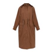 Parka met trekkoord Augusta Max Mara , Brown , Dames