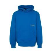 Hoodie met dubbele capuchon en ritszak Stone Island , Blue , Heren