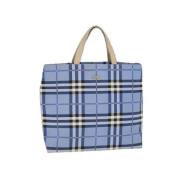 Pre-owned Nylon handbags Burberry Vintage , Blue , Dames