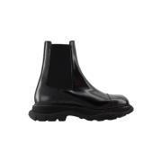 Pre-owned Leather boots Alexander McQueen Pre-owned , Black , Heren