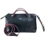 Pre-owned Leather fendi-bags Fendi Vintage , Black , Dames