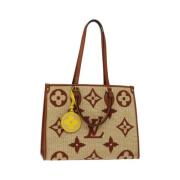 Pre-owned Canvas louis-vuitton-bags Louis Vuitton Vintage , Beige , Da...