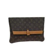 Pre-owned Canvas louis-vuitton-bags Louis Vuitton Vintage , Brown , Da...