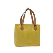 Pre-owned Leather louis-vuitton-bags Louis Vuitton Vintage , Yellow , ...