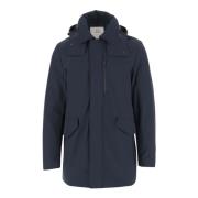 Stijlvolle Jas voor Buitensport Woolrich , Blue , Heren