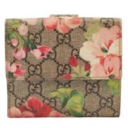 Pre-owned Coated canvas wallets Gucci Vintage , Multicolor , Dames