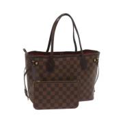 Pre-owned Canvas louis-vuitton-bags Louis Vuitton Vintage , Brown , Da...