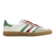 Beperkte Oplage Wit Groen Rood Gazelle Sneakers Adidas , White , Heren