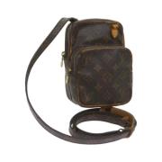 Pre-owned Canvas louis-vuitton-bags Louis Vuitton Vintage , Brown , Da...