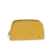 Pre-owned Leather louis-vuitton-bags Louis Vuitton Vintage , Yellow , ...