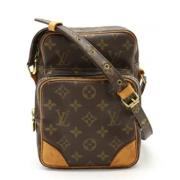 Pre-owned Canvas shoulder-bags Louis Vuitton Vintage , Brown , Dames