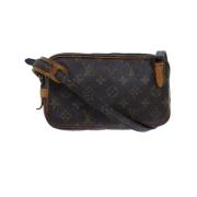 Pre-owned Canvas louis-vuitton-bags Louis Vuitton Vintage , Brown , Da...