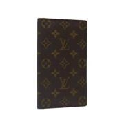 Pre-owned Coated canvas wallets Louis Vuitton Vintage , Brown , Dames