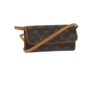 Pre-owned Canvas louis-vuitton-bags Louis Vuitton Vintage , Brown , Da...