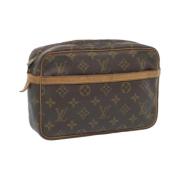 Pre-owned Canvas louis-vuitton-bags Louis Vuitton Vintage , Brown , Da...