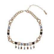 Ketting met Multikleur Stenen Ermanno Scervino , Multicolor , Dames