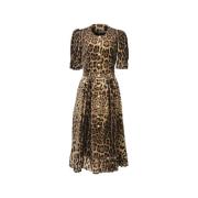 Pre-owned Velvet dresses Dolce & Gabbana Pre-owned , Multicolor , Dame...