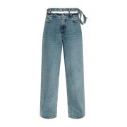 Wijde jeans Y/Project , Blue , Heren