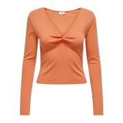 Stijlvolle Breigoed Collectie Jacqueline de Yong , Orange , Dames