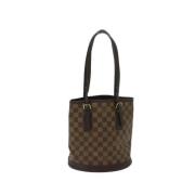 Pre-owned Canvas louis-vuitton-bags Louis Vuitton Vintage , Brown , Da...