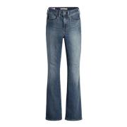 Bootcut Jeans Klassieke Stijl Comfortabel Levi's , Blue , Dames