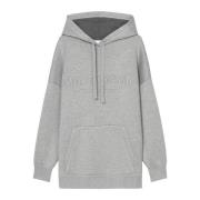 Scuba logo hoodie relaxed Marc O'Polo , Gray , Dames