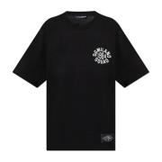 T-shirt met print Dolce & Gabbana , Black , Heren