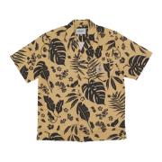 Bloemenprint Katoenen T-shirt Carhartt Wip , Multicolor , Heren